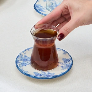 Karaca Mireya 6 Kişilik 12 Parça Çay Seti görseli 4