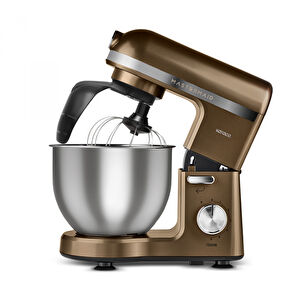 Karaca Mastermaid Chef Pro Çift Kollu Hamur Yoğurma Makinesi Walnut Brown 1500 W 5L