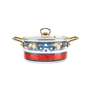 Karaca Amalfi Emaye Kızartma Tenceresi 22 cm görseli 6