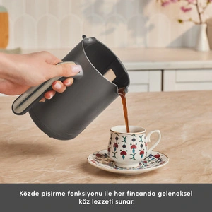 Karaca Hatır Neo 5 Fincan Kapasiteli Türk Kahve Makinesi Starlight görseli 6