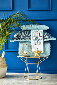 Karaca Home Morocco Blue-Gold 10 Parça Çeyiz Seti görseli 2