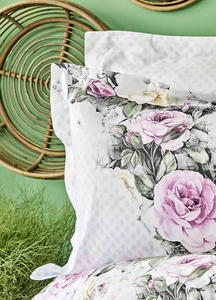 Karaca Home Elsa Pembe Pamuk Çift Kişilik Nevresim Takımı görseli 3