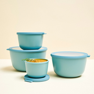 Mepal Multi Bowl Cirqula Yuvarlak Saklama Kabı 750 ml Vivid Blue görseli 4