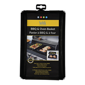NoStik Barbekü ve Fırın Tepsisi 18x28 cm Siyah görseli 2