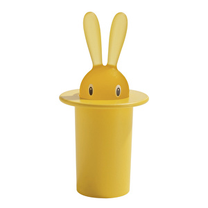 Alessi Magic Bunny Kürdan Tutucu Sarı görseli 1