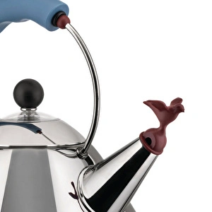 Alessi Kettle Kuş 2 L Mavi görseli 2