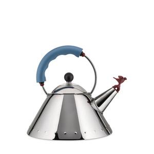 Alessi Kettle Kuş 2 L Mavi görseli 4