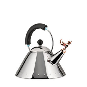 Alessi Kettle Tea Rex 2 Lt Siyah görseli 1