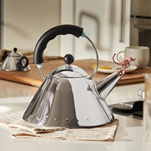 Alessi Kettle Tea Rex 2 Lt Siyah görseli 3