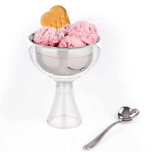 Alessi Big Love Dondurma Kasesi 250 ml Şeffaf görseli 3
