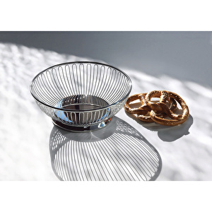 Alessi Yuvarlak Tel Sepet 20,5 cm görseli 2