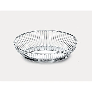 Alessi Oval Tel Sepet 28 cm görseli 1