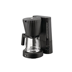 Alessi Plisse Filtre Kahve Makinesi 1,5 L Siyah görseli 1