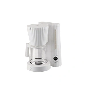 Alessi Plisse Filtre Kahve Makinesi 1,5 L Beyaz görseli 1