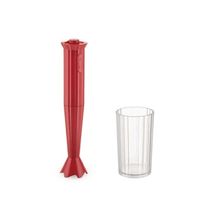 Alessi Plisse El Blender Seti Kırmızı görseli 1
