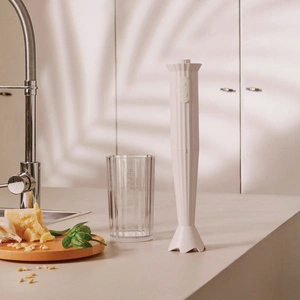 Alessi Plisse El Blender Seti Beyaz görseli 3