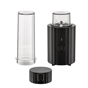 Alessi Plisse Smoothie Blender 550 ml Siyah görseli 2