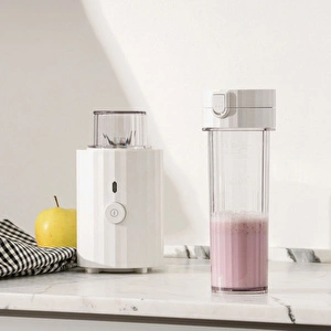Alessi Plisse Smoothie Blender 550 ml Beyaz görseli 5