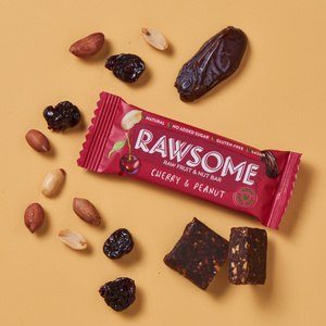 Rawsome Vişneli Fıstık Ezmeli Bar görseli 1
