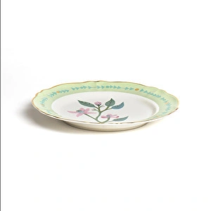 Bitossi Home Botanica Flower Porselen Yemek Tabağı 26,5 cm Yeşil görseli 2