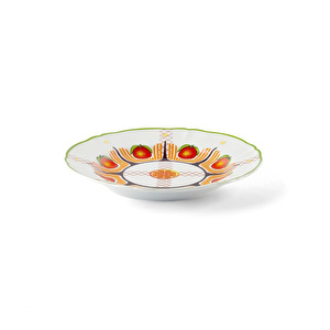 Bitossi Home Bel Paese Orange Porselen Meyve Tabağı 20,5 cm görseli 2
