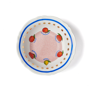 Bitossi Home Bel Paese Citrus Fruits Porselen Salata Kasesi 26 cm görseli 1