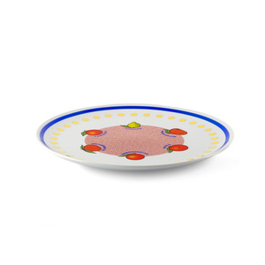 Bitossi Home Bel Paese Citrus Fruits Porselen Yuvarlak Tabak 32 cm görseli 2