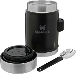 Stanley Legendary Food Jar Hammertone Kaşıklı Yemek Termosu 400 ml Matte Black görseli 2