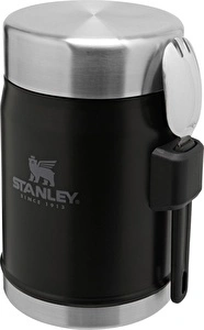 Stanley Legendary Food Jar Hammertone Kaşıklı Yemek Termosu 400 ml Matte Black görseli 3