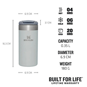 Stanley The Aerolight Transit Mug 0,35 L Fog görseli 3