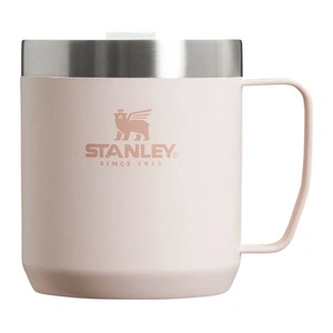 Stanley Klasik Paslanmaz Çelik Termos Bardak Rose Quartz 0,35 Lt görseli 1