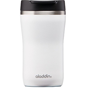 Aladdin Cafe Thermavac Leak-Lock Beyaz Paslanmaz Çelik El Termosu Kupa 0.25 Lt  görseli 2