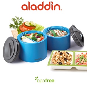 Aladdin Bento Yeşil Yemek Termosu 0.6 Lt görseli 4