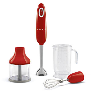 Smeg El Blender Seti Kırmızı New Version Hbf22rdeu görseli 1