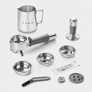 Smeg Öğütücülü Espresso Kahve Makinesi Cream Egf03creu görseli 10