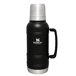 Stanley The Artisan Paslanmaz Çelik Hammertone Termos 1,4L Black görseli 1