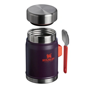 Stanley Legendary Food Jar 0,40L Kaşıklı Plum görseli 3