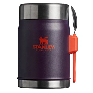 Stanley Legendary Food Jar 0,40L Kaşıklı Plum görseli 1