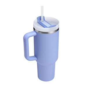 Stanley The Quencher Flowstate Tumbler Pipetli Termos Bardak 1,18L Hydrangea görseli 2