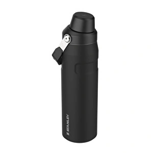 Stanley The Iceflow Bottle Fast Flow Soğuk Su Termosu 700 ml Black görseli 2