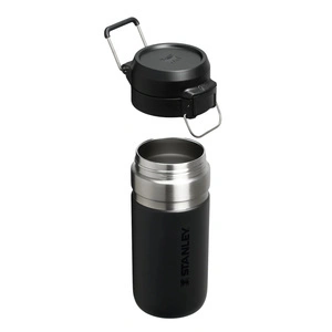 Stanley The Quick Flip Water Bottle Paslanmaz Çelik Termos 0,47L Black görseli 3