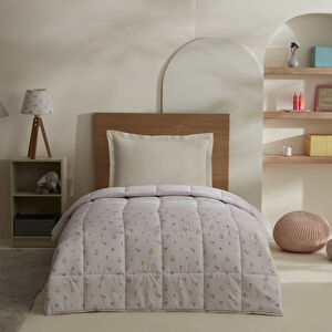 Karaca Home Young Flowery Tek Kişilik Baskılı Yorgan