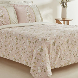 Karaca Home Gipsy %100 Pamuk Tek Kişilik Nevresim Takımı Pudra görseli 3