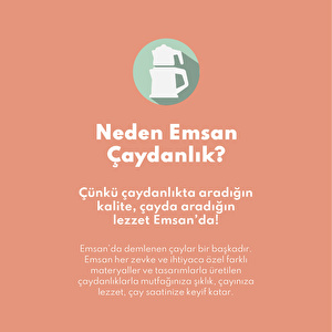 Emsan Antara Mini  İndüksiyon Tabanlı Çaydanlık Takımı görseli 5