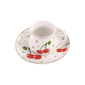 Emsan Küpeli 6 Kişilik Kahve Fincanı Takımı 80 ml görseli 6