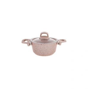 Emsan Premium-S Pro Gold Pink 7 Parça Granit Tencere Seti görseli 4