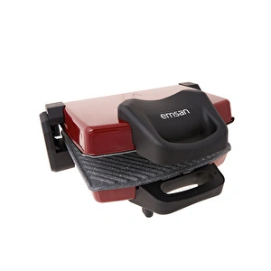Emsan Power Master Granit 1800w Kırmızı Tost Makinesi görseli 8