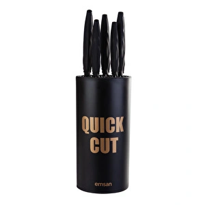 Emsan Quick Cut 6 Parça Bıçak Seti görseli 3