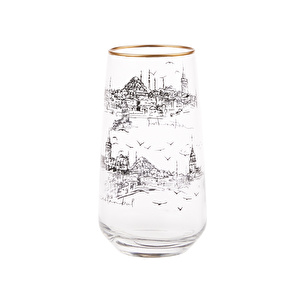 Emsan İstanbul Desen Meşrubat Bardağı 3lü Set görseli 2