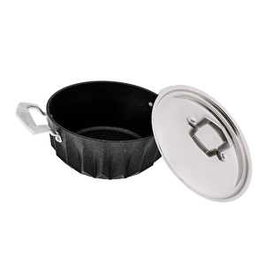 Emsan Diagon 24 cm Derin Tencere  görseli 4